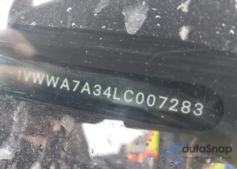 2020 Volkswagen Passat 2.0T Se z USA, uszkodzony, nr VIN 1VWWA7A34LC007283